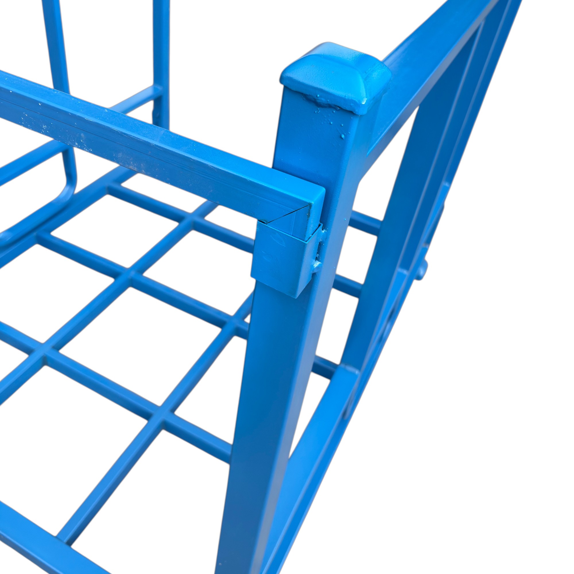 Stacking Rack ชั้นวางสินค้าเหล็กแบบซ้อนได้ รับน้ำหนัก 1,000–1,500 กก. ขนาด 120×150×125 ซม. - Image 2