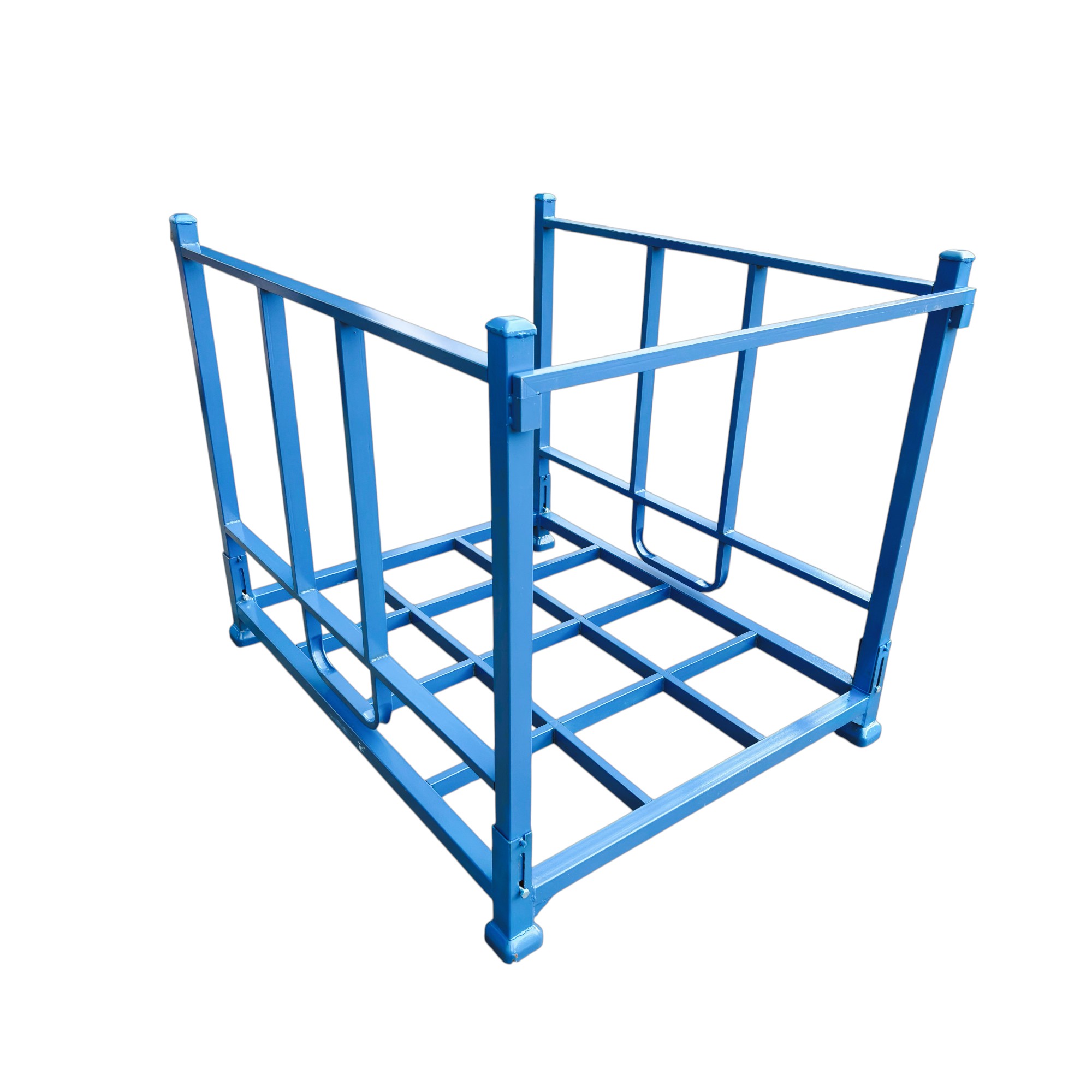 Stacking Rack ชั้นวางสินค้าเหล็กแบบซ้อนได้ รับน้ำหนัก 1,000–1,500 กก. ขนาด 120×150×125 ซม. - Image 3