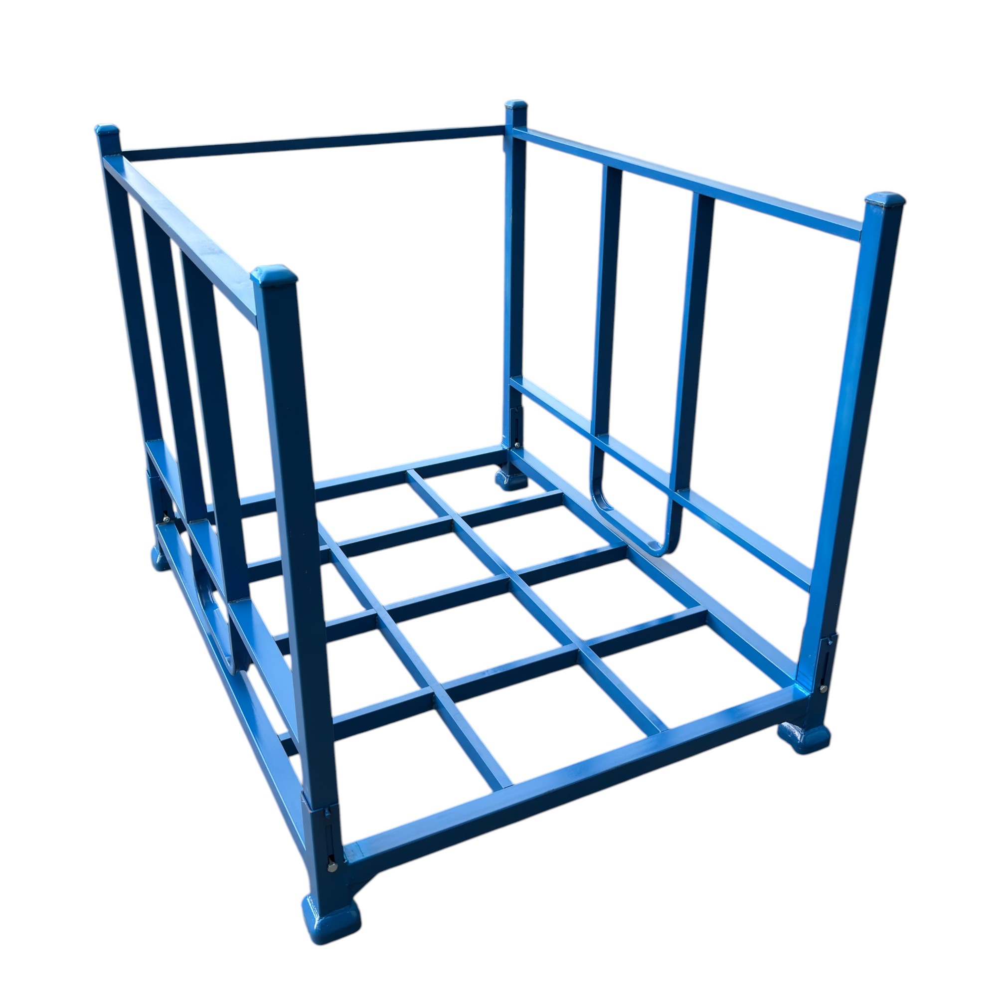Stacking Rack ชั้นวางสินค้าเหล็กแบบซ้อนได้ รับน้ำหนัก 1,000–1,500 กก. ขนาด 120×150×125 ซม. - Image 4